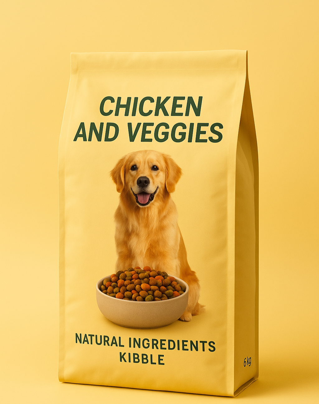 Senior Chicken & Veggies Dog Food - 4kg