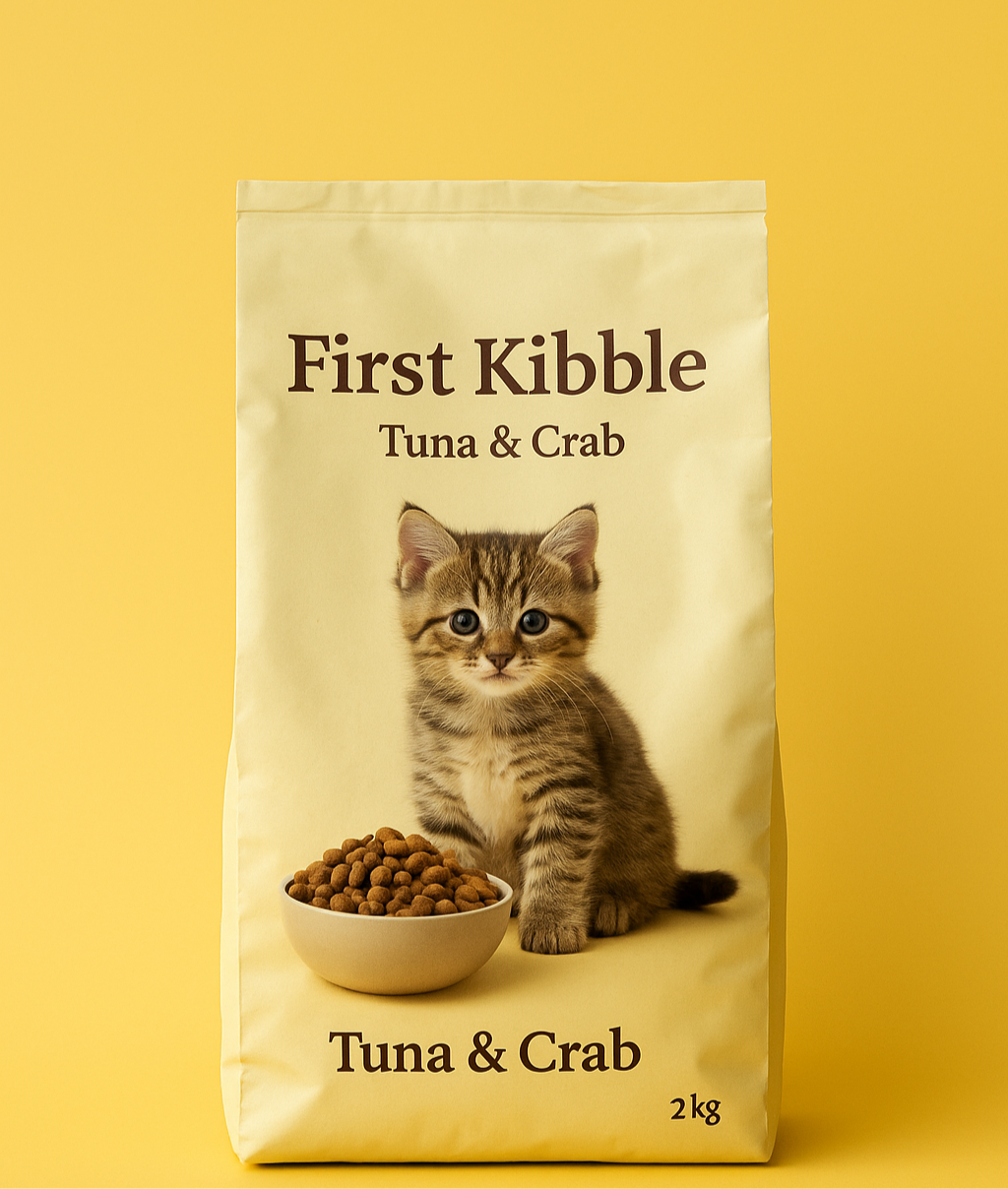 First Kibble Kitten Dry Food - 2kg