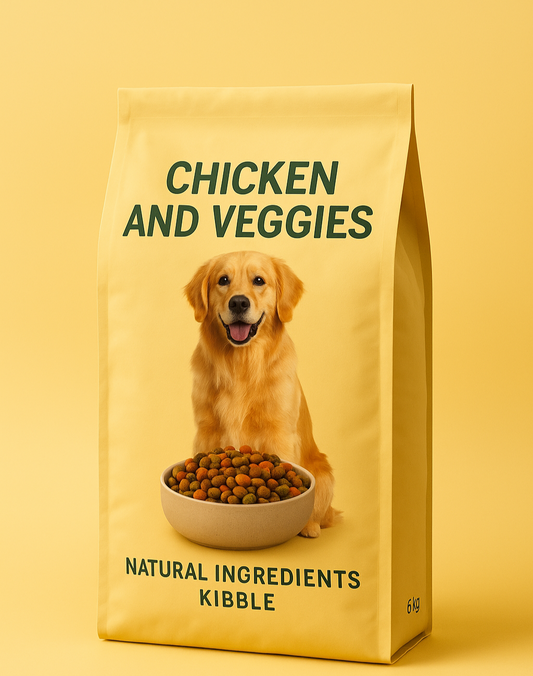 Senior Chicken & Veggies Dog Food - 4kg