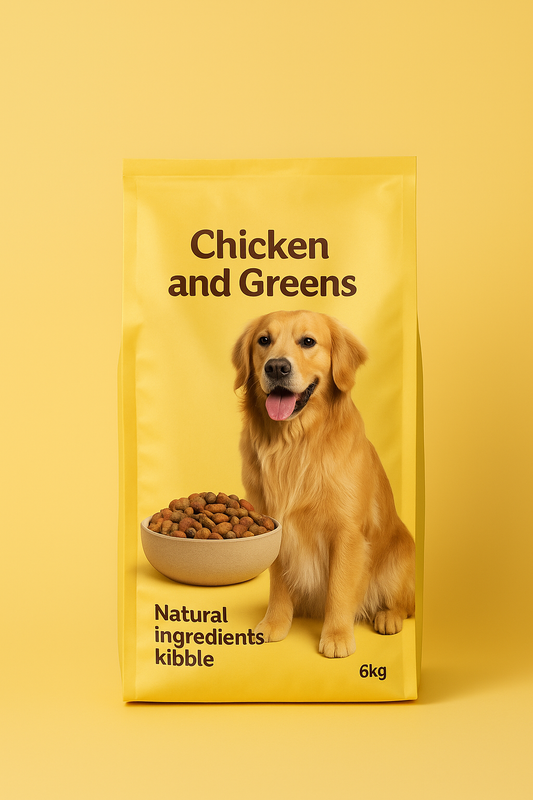 Adult Dog Chicken & Greens Dry Food