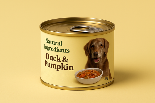 Pumpkin and Duck Senior Dog Stew - box of 6