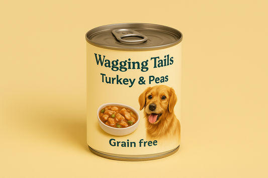 Wagging Tails Turkey & Peas, Grain free
