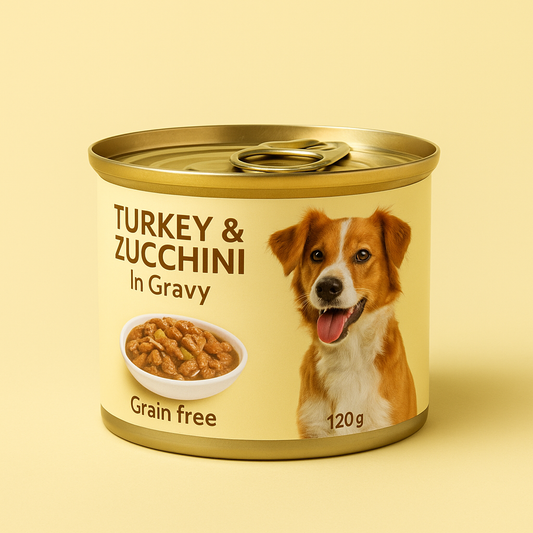 Turkey & Zuchinni Grain-Free Dog Food